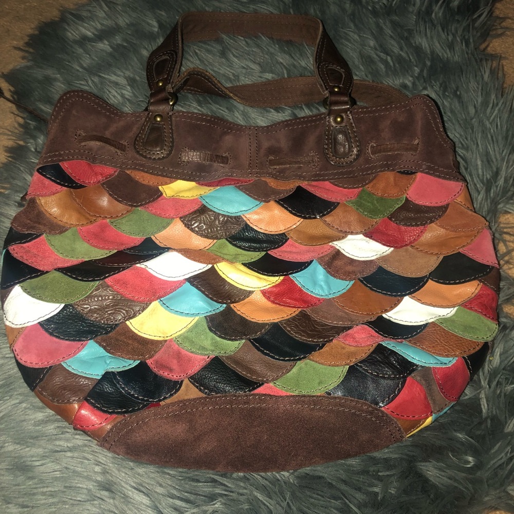 Authentic Lucky Brand Genuine Leather handbag